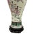 Pink Mid-20th Century Vintage Chinese Hand-Painted Porcelain Vase Table Lamp For Sale - Image 8 of 18