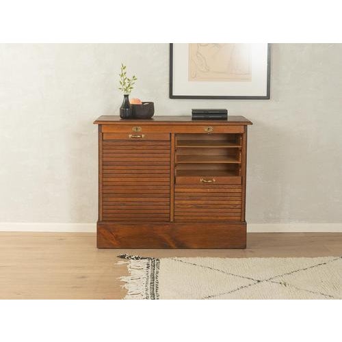 Art Deco Roller Shutter Cabinet For Sale - Image 3 of 14