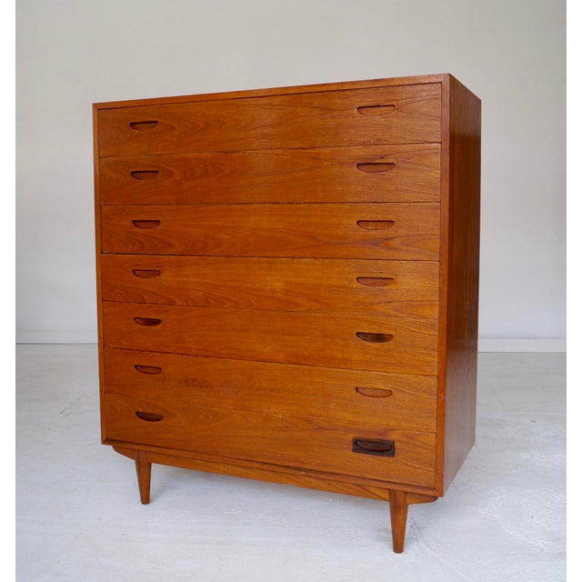 Danish Modern Teak Highboy Dresser Chairish