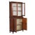 1800 country sideboard with display cabinet in solid pine , restored and wax polished the display cabinet can or must be...