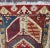 Late 19th Century Antique Oushak Yastik Anatolian Rug, the Stars 20" X 32" For Sale - Image 5 of 8