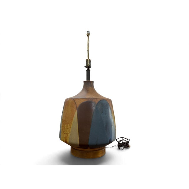 Terra Cotta David Cressey Terracotta Table Lamp For Sale - Image 8 of 13