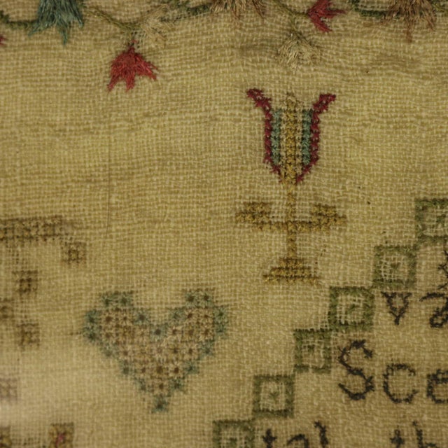 Antique Scottish Sampler, 1781, by Betty Ferguson For Sale - Image 11 of 18