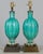 Murano Glass Mid Century Lamps, a Pair For Sale In Orlando - Image 6 of 10