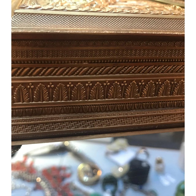 Astrian Gilt Bronze Table Box For Sale - Image 9 of 12