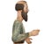 18th Century Spanish Colonial Polychromed Carved Wood Santos Sculpture For Sale - Image 4 of 18