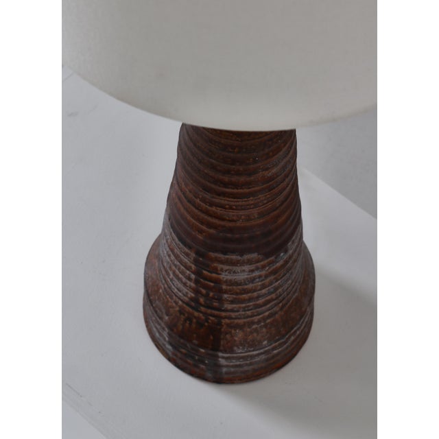 Art Nouveau Ceramic Table Lamp from Hans Henrik Petersen Hpk, Denmark, 1930s For Sale - Image 6 of 18
