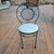 Traditional Late 20th Century Wrought Iron Round Table With 4 Chairs For Sale - Image 3 of 9