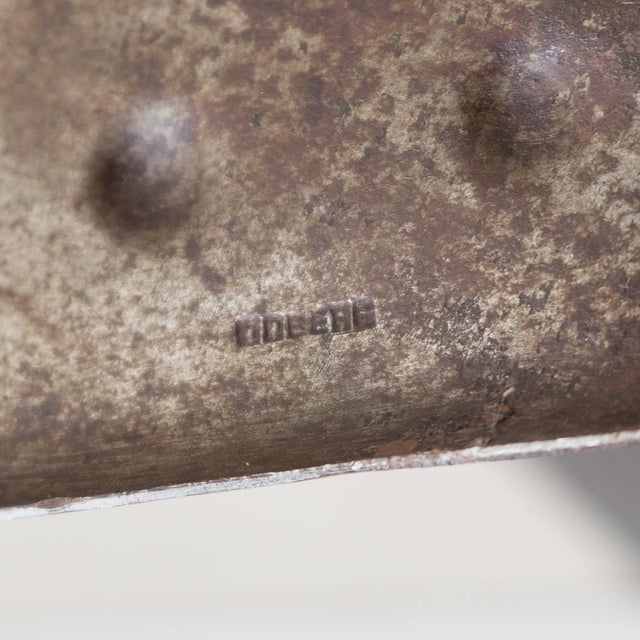 Antique Secessionist Arts and Crafts Iron Side Table by Hugo Berger for Goberg, C. 1900 For Sale - Image 17 of 17