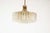 Large Brass and Goldflake Glass Chandelier attributed to Doria Leuchten, Germany, 1970s For Sale - Image 11 of 11