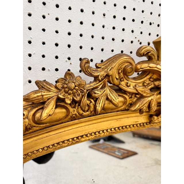 Glass 19th Century French Mirror For Sale - Image 7 of 12