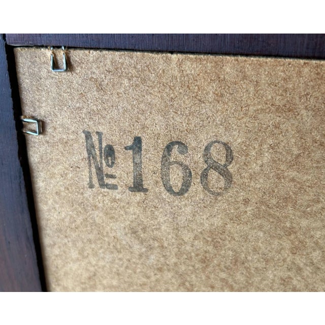 Aksel Kjersgaard Large Santos Rosewood Wall Mirror by Aksel Kjersgaard for Odder Mobler, 1960s For Sale - Image 4 of 7