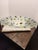 Massive 22” Vintage Italian Murano Fused Glass Centerpiece Bowl | Mid-Century Modern Architectural Vessel ​Up for sale is...