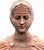 Early 20th Century Terracotta Bust of Beatrice For Sale - Image 4 of 6