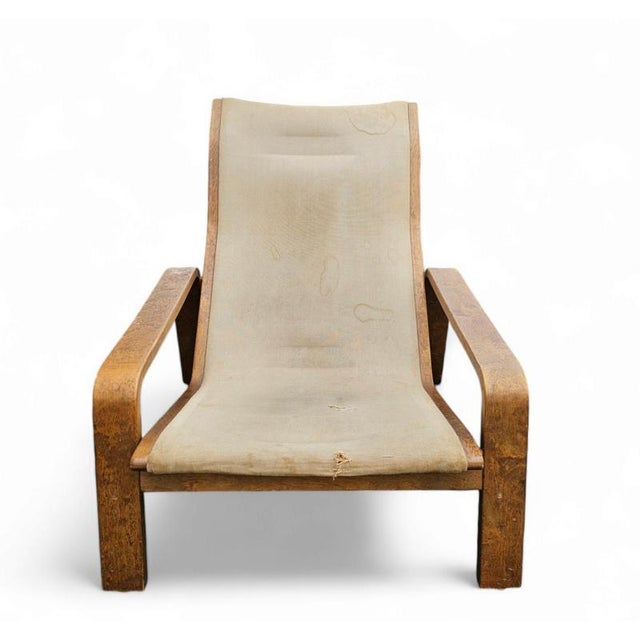 Mid-Century Pulkka Lounge Chairs by Ilmari Lappalainen for Asko, Finland, 1960s, Set of 2 For Sale - Image 9 of 10