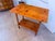 Wood Farmhouse Side Table in Pine For Sale - Image 7 of 9