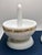 Glass Fenton Milk Glass Owl Decision Maker Fortune Spinner Ring Holder. For Sale - Image 7 of 12