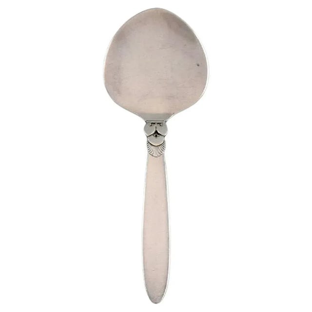 Sterling Silver Cactus Serving Spade from Georg Jensen For Sale - Image 6 of 6