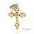 Early 21st Century 14k(585) Solid Yellow Gold Natural Diamond Cross Pendant For Sale - Image 5 of 10