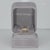 5.8Ct Rainbow Moonstone Cabochon Ring With Earth-Mined Diamonds: Solid 14k Gold, Size 6.75 For Sale - Image 4 of 9