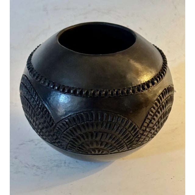 Contemporary Zulu Pottery Jars by Jabu Nala Set of 6 Chairish