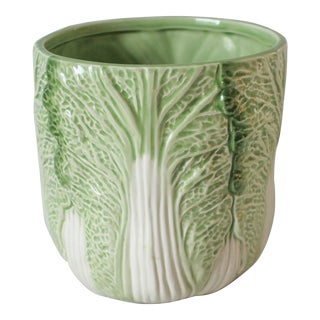 Vintage Cabbage Leaf Container For Sale