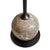 Contemporary Tall Marble Ball & Bronze Table Lamp For Sale - Image 3 of 7