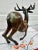Large Late 20th Century Bronzed Brass Deer Sculpture For Sale - Image 10 of 11