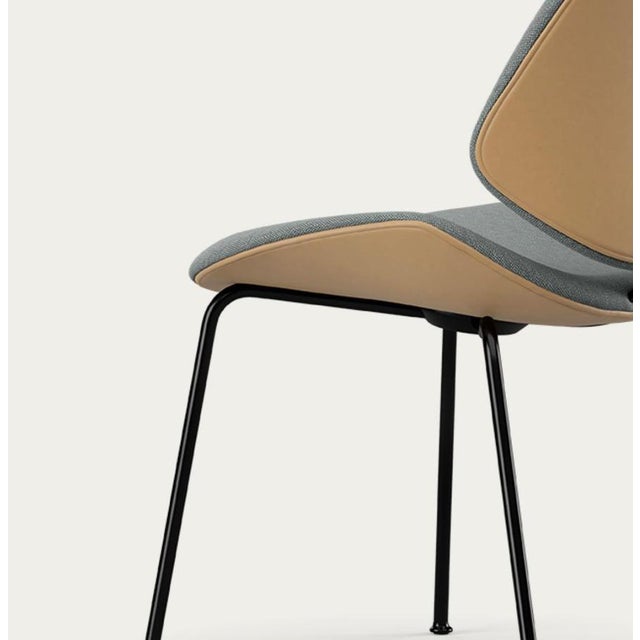 Black Council Family Salon Steelcut 144 Chair by Salto and Sigsgaard for OneCollection For Sale - Image 8 of 13