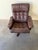 Mid-Century Modern Vintage Danish Modern High-Back Leather Lounge Chair 1960s For Sale - Image 3 of 8