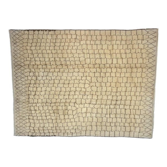 Moroccan Rug , 10'6" X 13'6" For Sale
