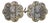19th Century Hand-Carved Gilded Ottoman Belt Buckle from Turkey For Sale