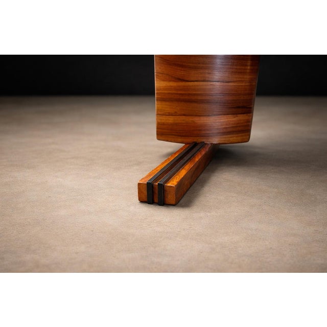 Dining Table in Caviúna Wood by Novo Rumo, Brazilian Modern, 1960s For Sale - Image 14 of 14