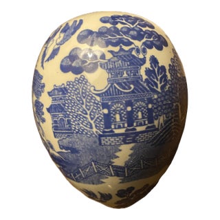 Vintage John Ffrench Arklow Studio Pottery Egg For Sale