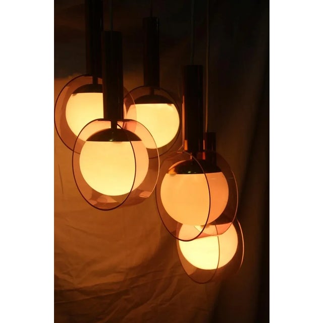 Mid-Century Ceiling Lamp from Stilux Milano, 1950s For Sale - Image 14 of 18