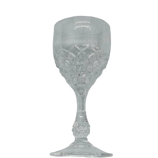 Cristal d' Arques Early 21st Century Cristal D’Arques-Durand Chenonceaux Cordials- Set of 6 For Sale - Image 4 of 9