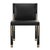 Not Yet Made - Made To Order "Candice" Chair With Stainless Steel, Bronze Details and Woven Leather For Sale - Image 5 of 13