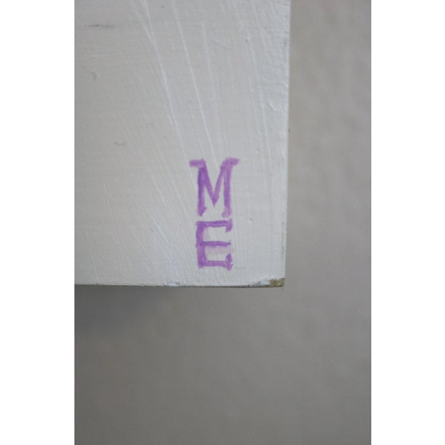 "Cream" Contemporary Photorealist Still Life Oil Painting on Wood Panel by Contemporary Fine Artist m.e. For Sale - Image 4 of 8