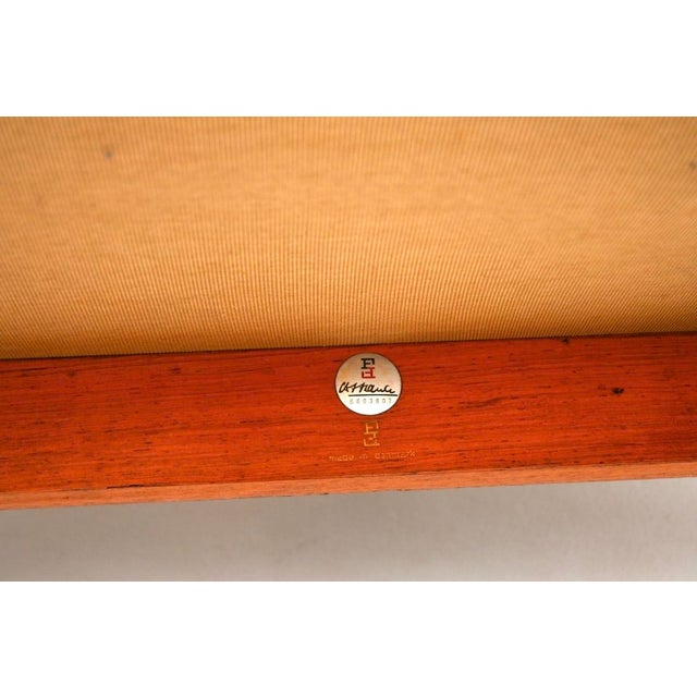 Vintage Danish Leather Armchair by Finn Juhl for France & Søn, 1960s For Sale - Image 12 of 13