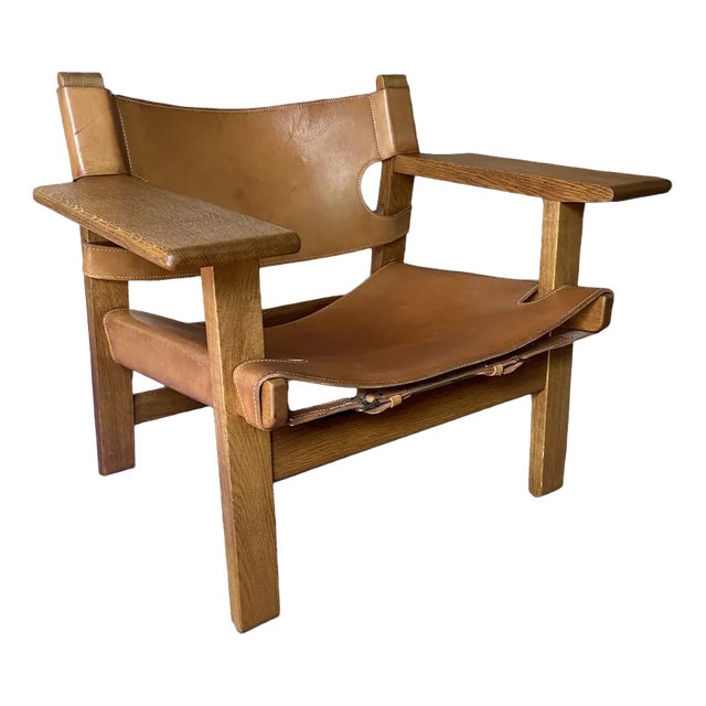 Mod. 2226 Spanish Chair by Borge Mogensen for Fredericia For Sale