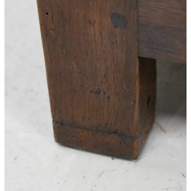 Small 19th Century Louis XIV Style Oak Desk For Sale - Image 15 of 18