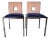 1980s Italian Postmodern Saporiti Accent Chairs – A Pair For Sale
