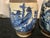 This is a pair of exquisite blue and white 19th century vases that are strong attention getters. Stand alone, as a pair or...