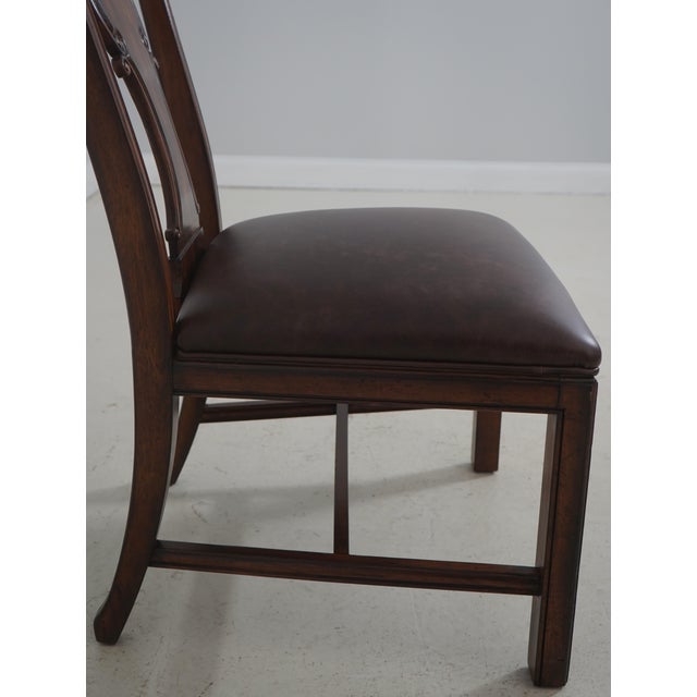 Brown Chippendale Style Mahogany Side Chair For Sale - Image 8 of 18