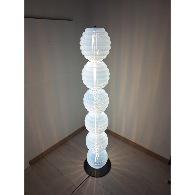 Mid-Century Modern Venezia Model Floor Lamp for Mazzega, Murano, 1990s For Sale - Image 3 of 14