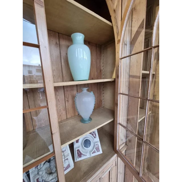 1970s Vintage Showcase Bookcase, 1970s For Sale - Image 5 of 9