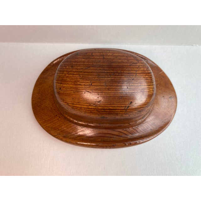 Brown Vintage Brown Derby Restaurant Hollywood Wood Cigarette Box For Sale - Image 8 of 15