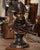 Late 19th Century 19th Century Italian Two-Tone Spelter Bust of Napoleon Signed Colombo Dated 1885 For Sale - Image 5 of 9