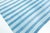 Textile Doris Leslie Blau Vintage Indian Dhurrie Striped Blue Rug For Sale - Image 7 of 9