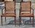 Mid 20th Century Mid 20th Century Pair of Neoclassical Style Caned Seat and Back Patinated Walnut Arm Chairs For Sale - Image 5 of 9